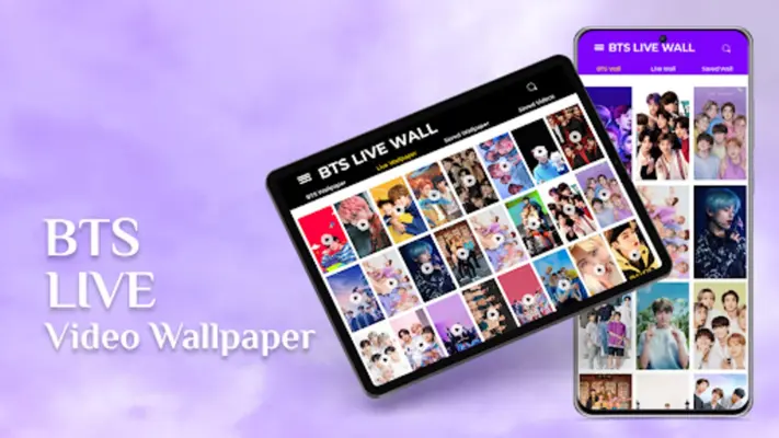 BTS Wallpaper – I Purple You android App screenshot 2